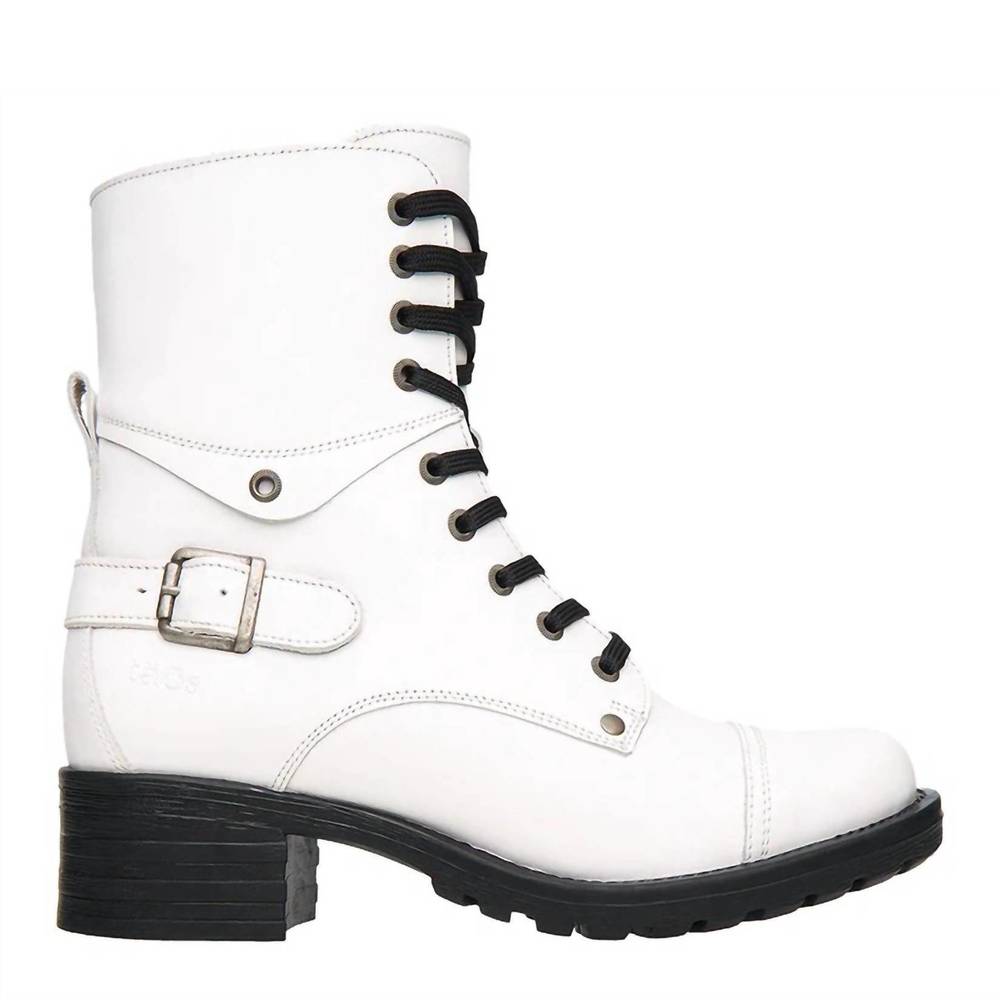 NEW TAOS women's crave boot in white